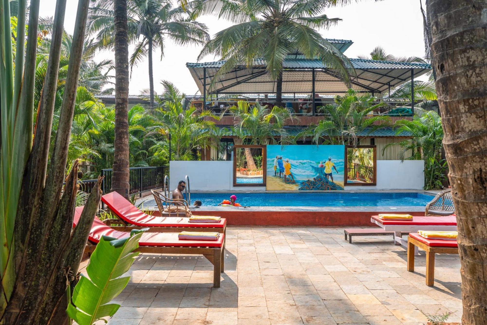Hotel Simrose à Agonda Extérieur photo