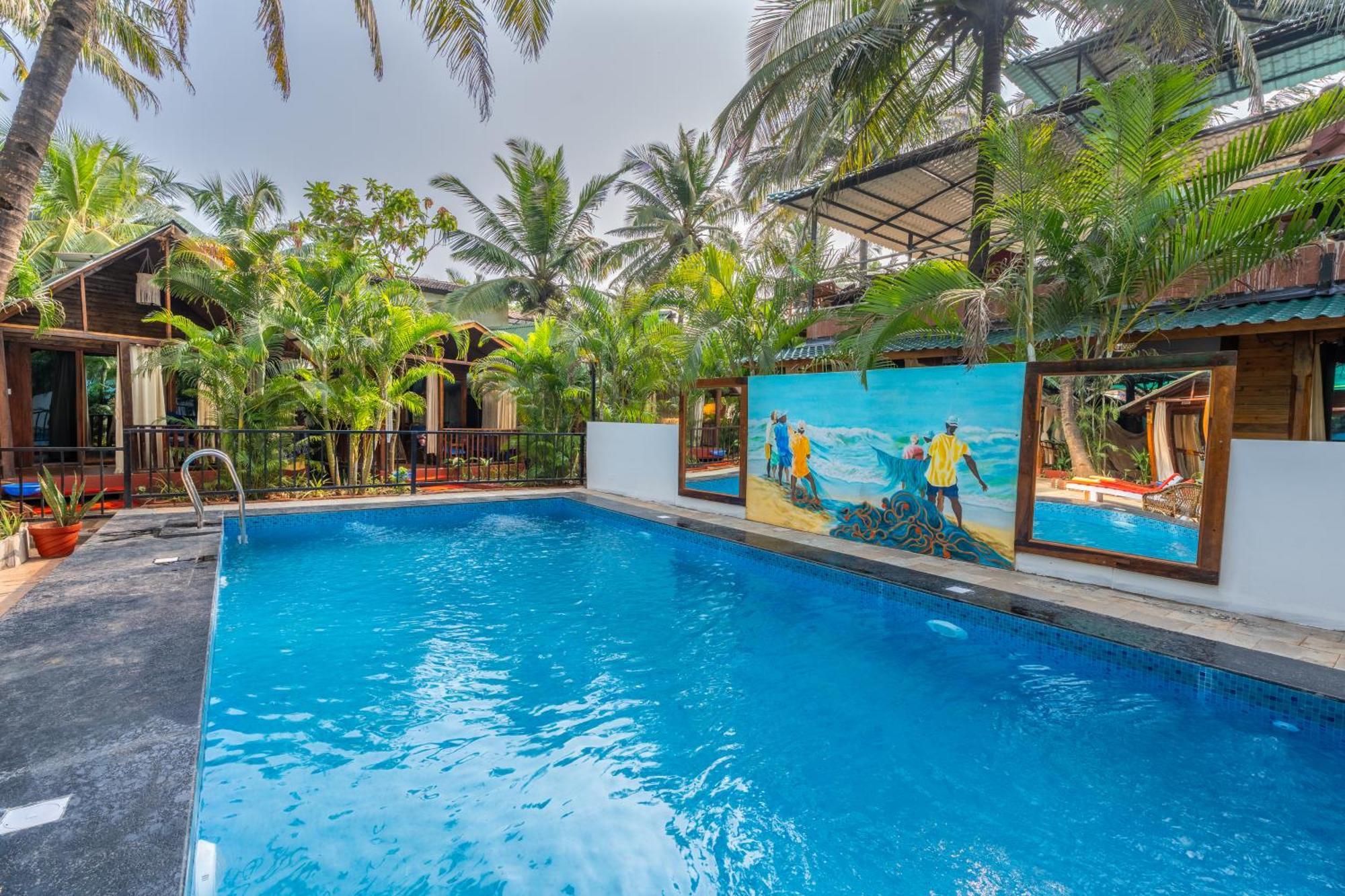 Hotel Simrose à Agonda Extérieur photo