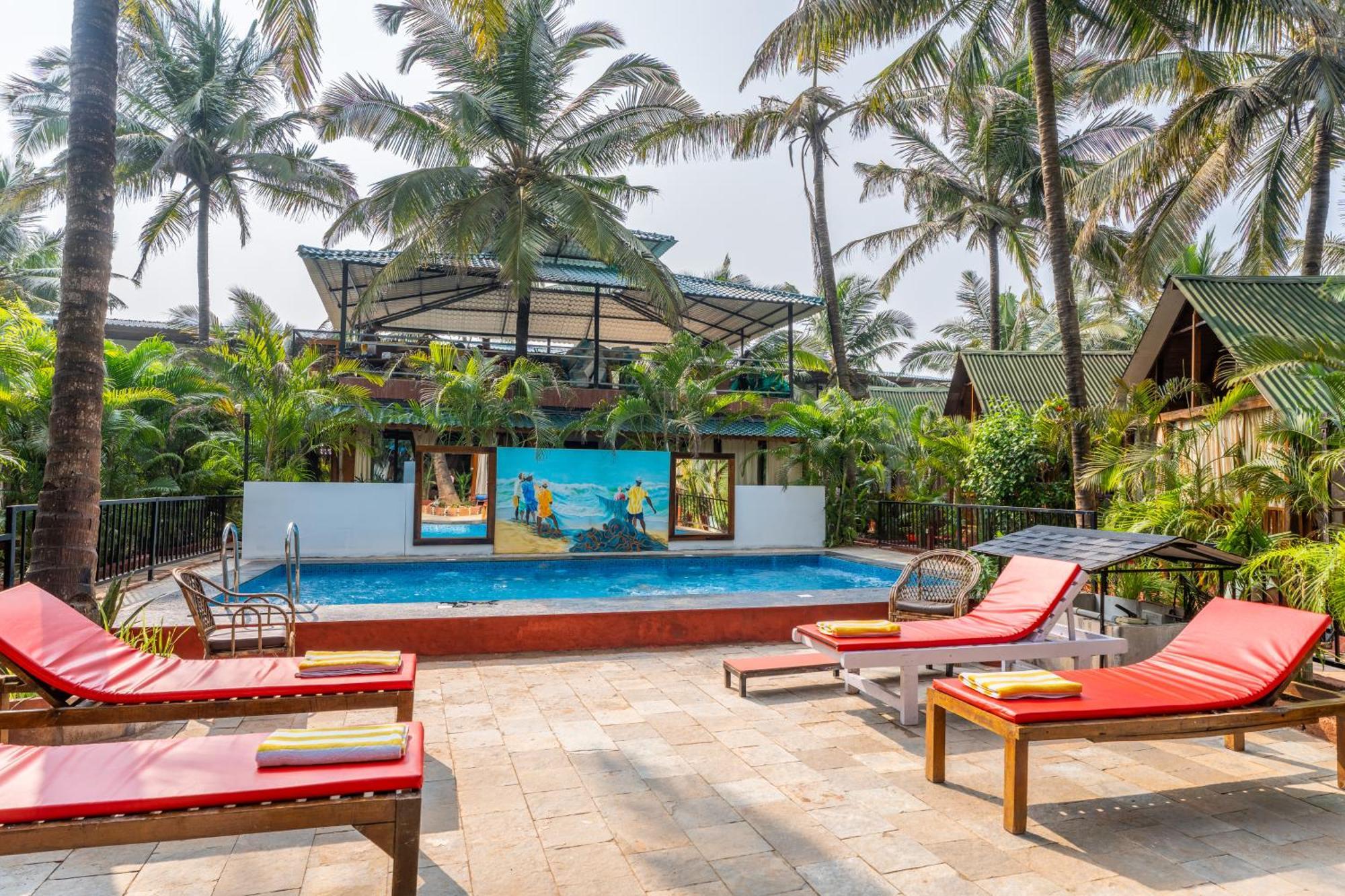 Hotel Simrose à Agonda Extérieur photo