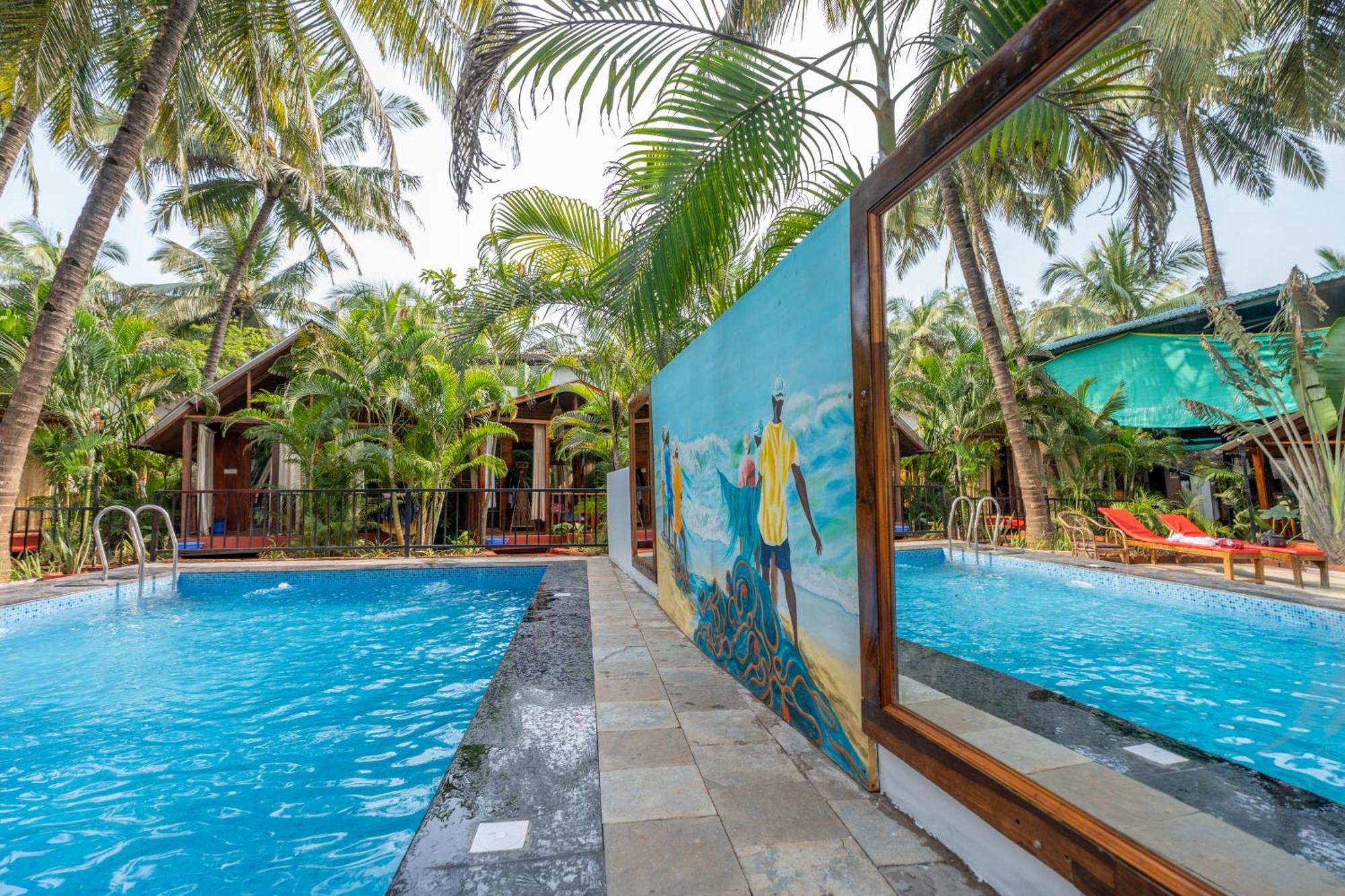Hotel Simrose à Agonda Extérieur photo