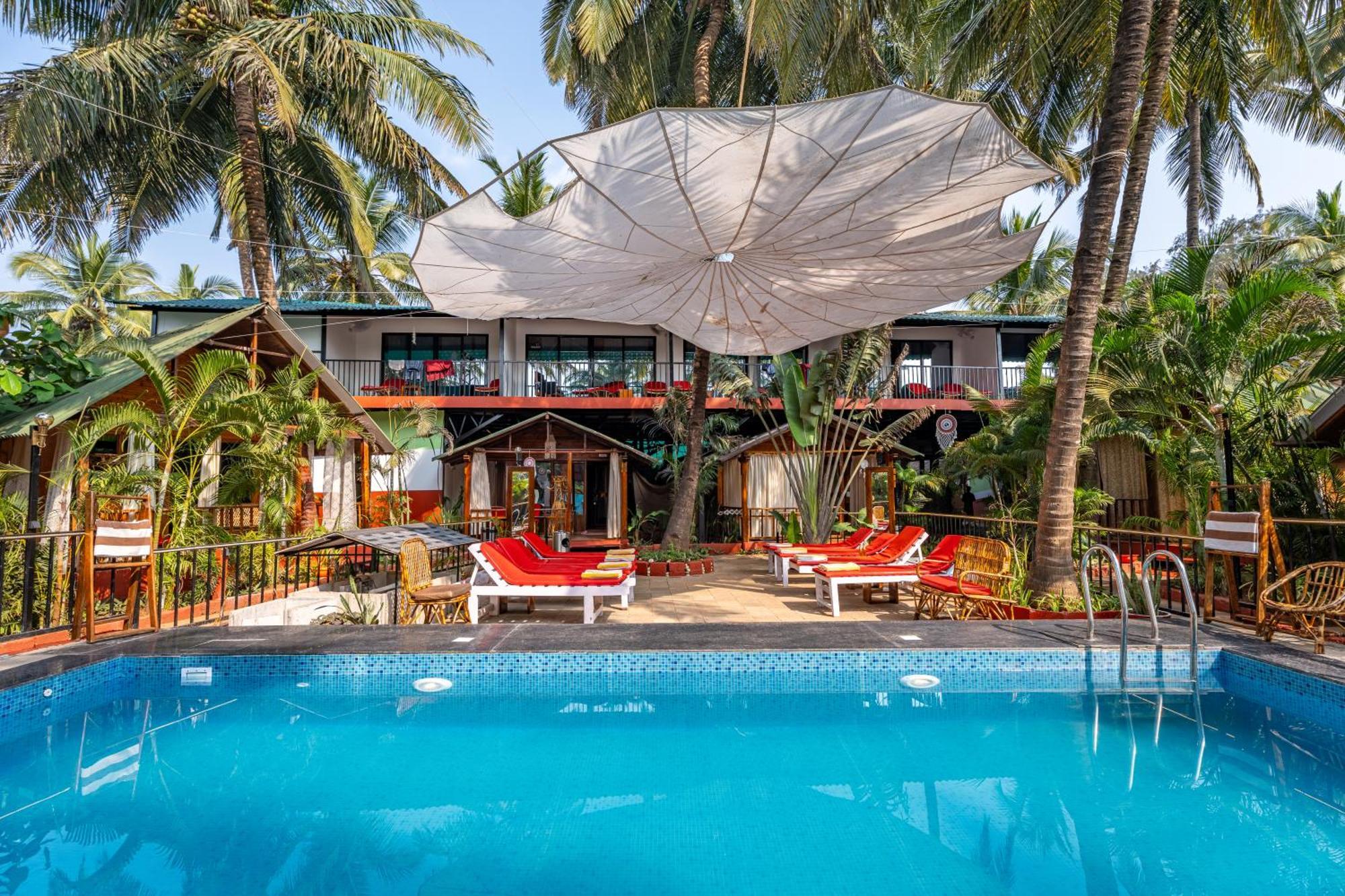 Hotel Simrose à Agonda Extérieur photo