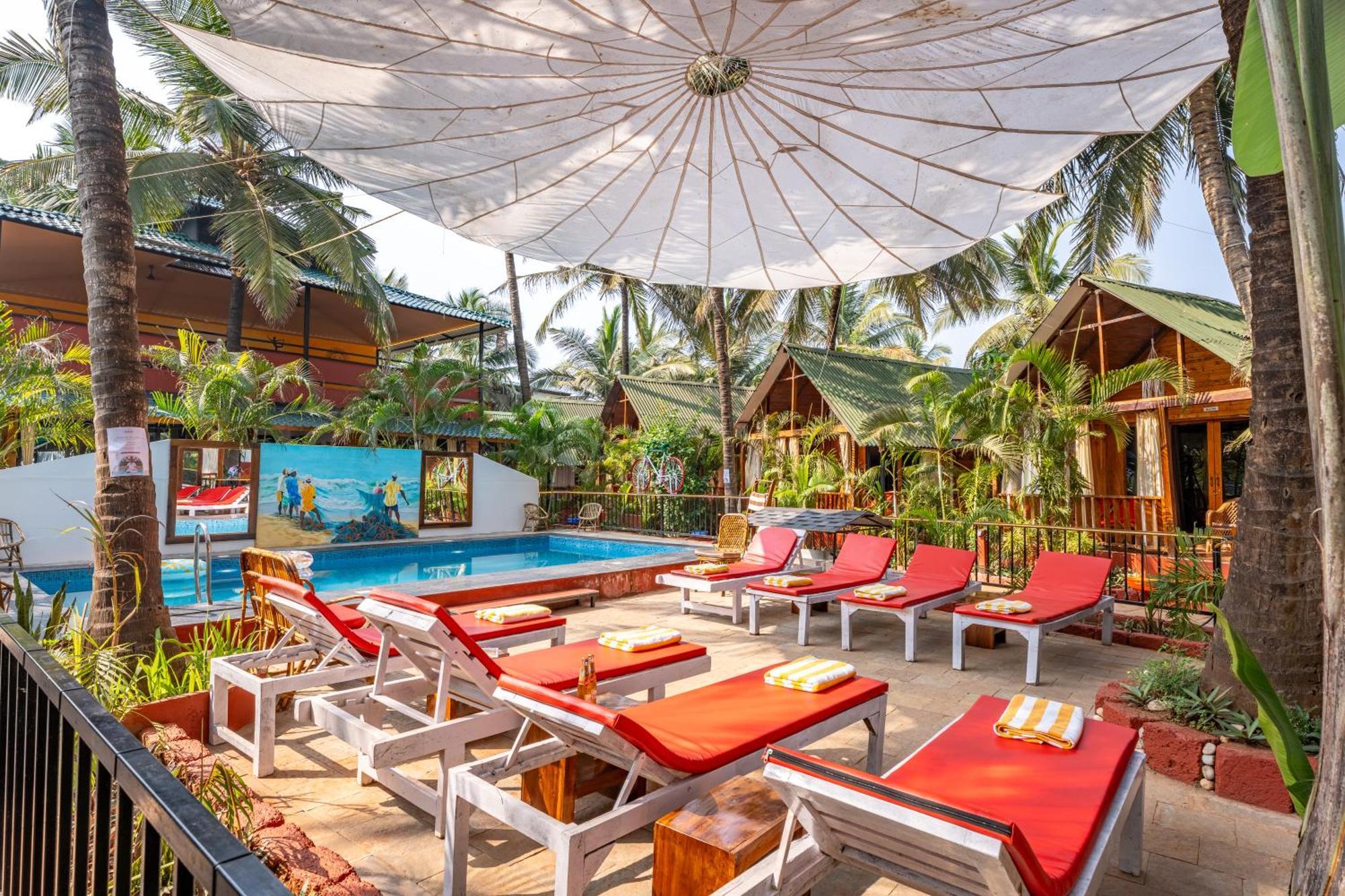 Hotel Simrose à Agonda Extérieur photo